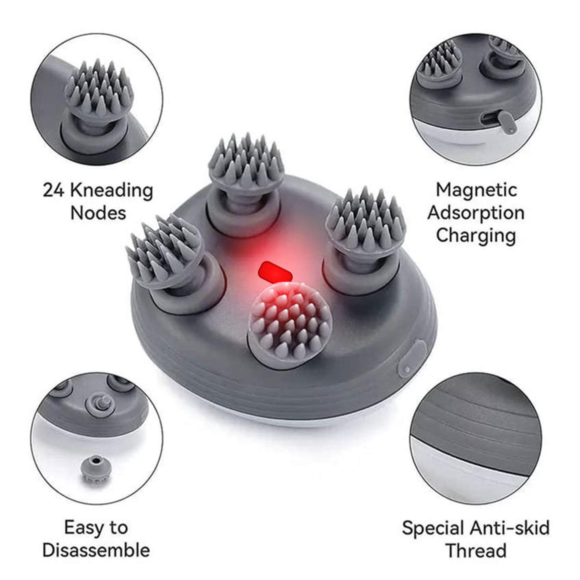 Red Light Scalp Massager