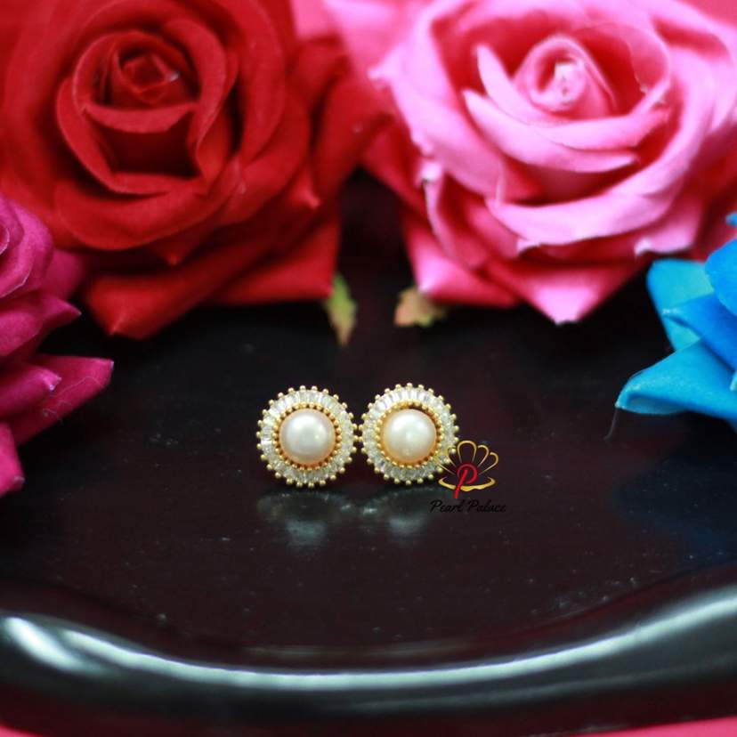 Lustrous Pearl Earrings for Women — 2