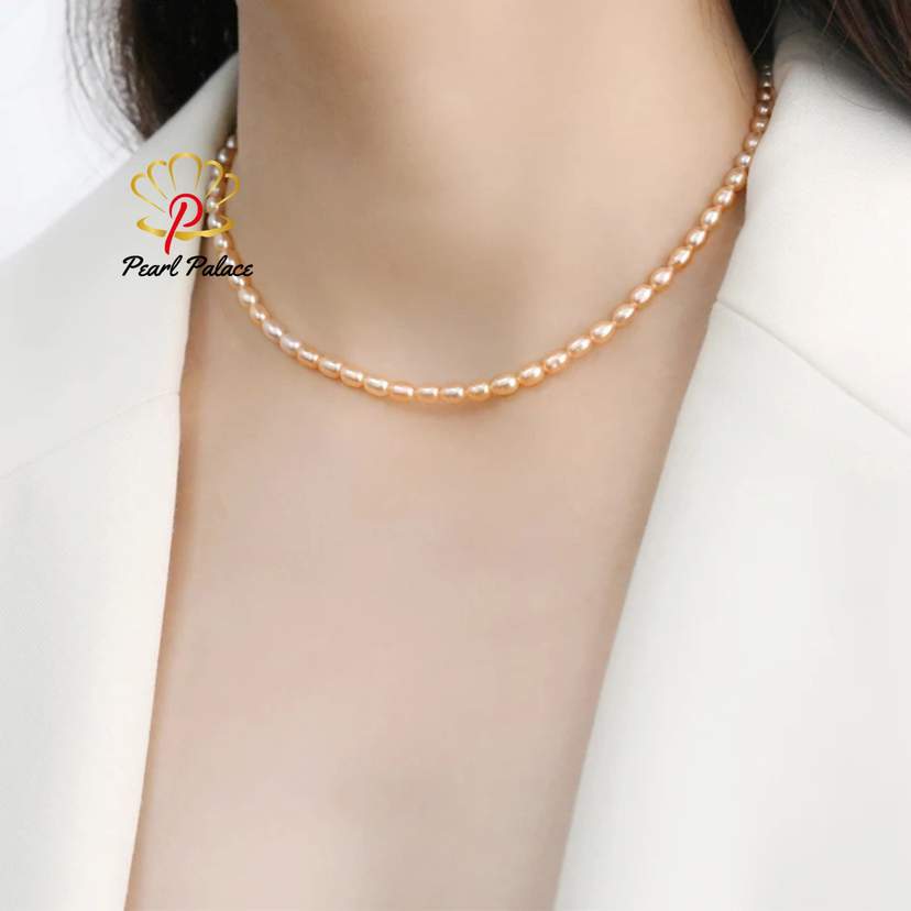 Natural Freshwater Pearl Bridal Jewelry Sets for Women Wedding 925 Sterling Silver Jewelry — 2