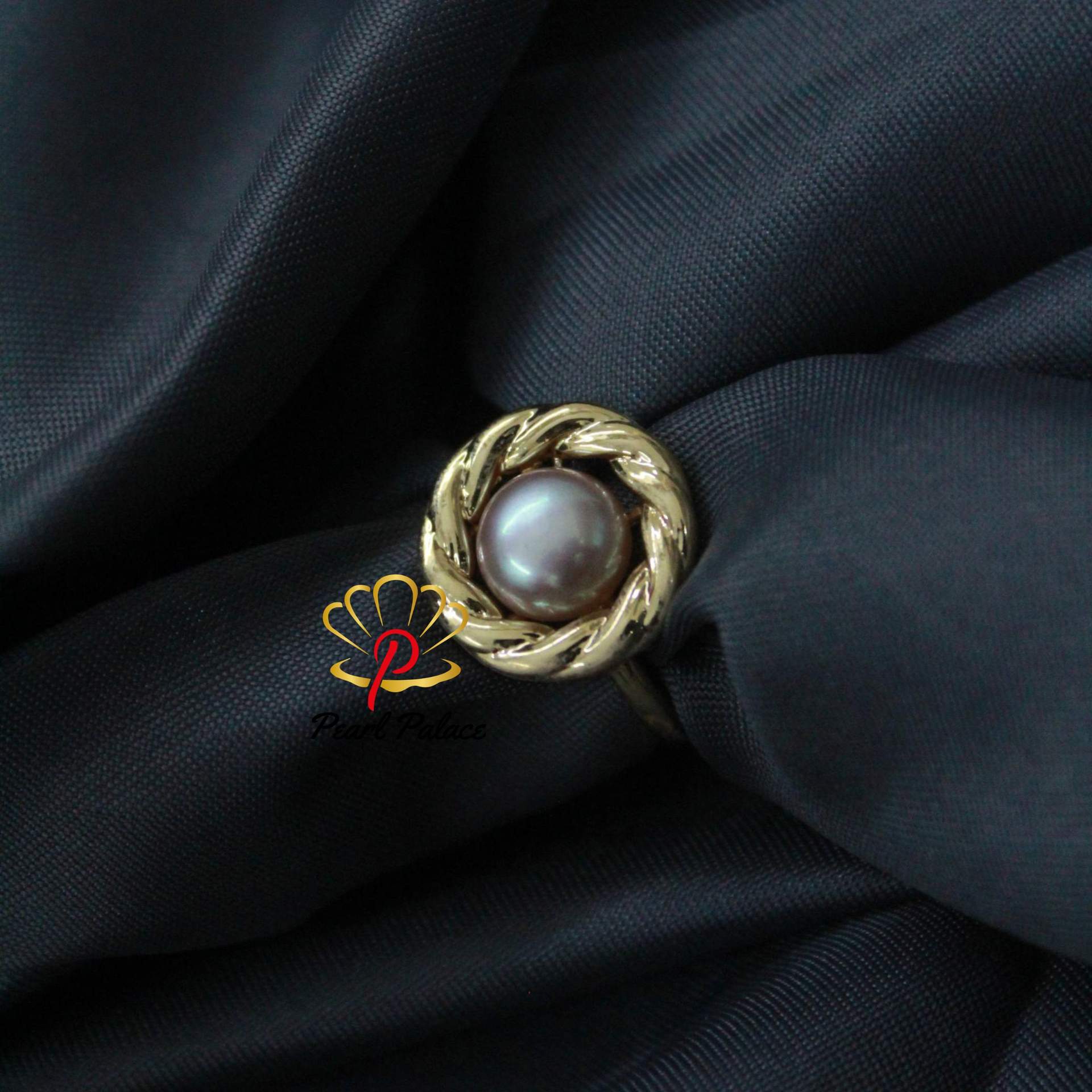 Opal Haze Pearl Ring