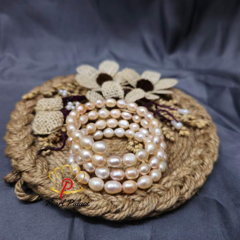 Freshwater pearl spiral bracelet 4 layer — 2