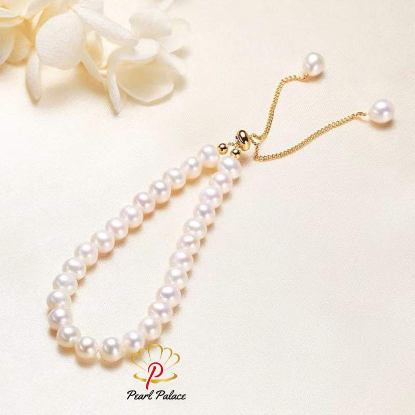 Natural Pearl cute white bracelet — 2