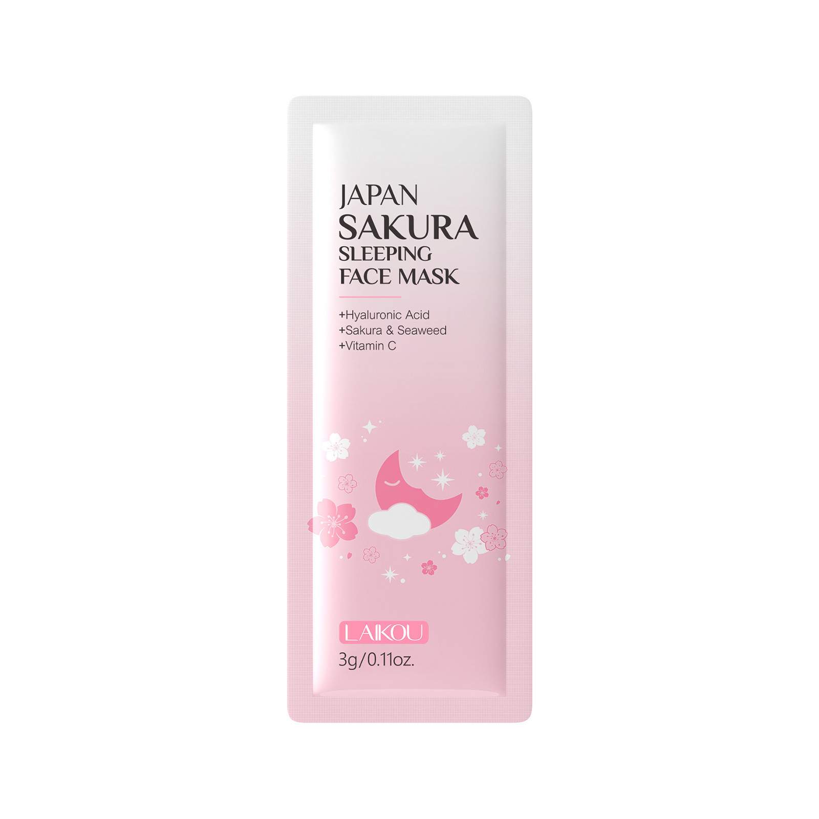Laikou Sakura Sleeping Face Mask – 3 G